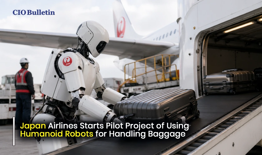  Japan Airlines Starts Pilot Project of Using Humanoid Robots for Handling Baggage 